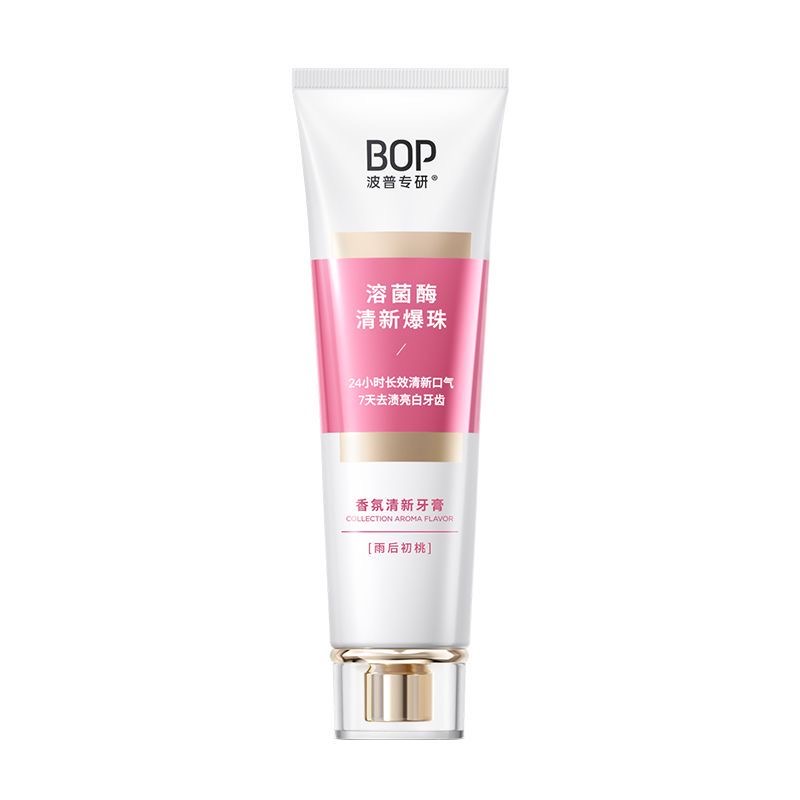 BOP波普专研香氛清新牙膏（雨后初桃香型）100g